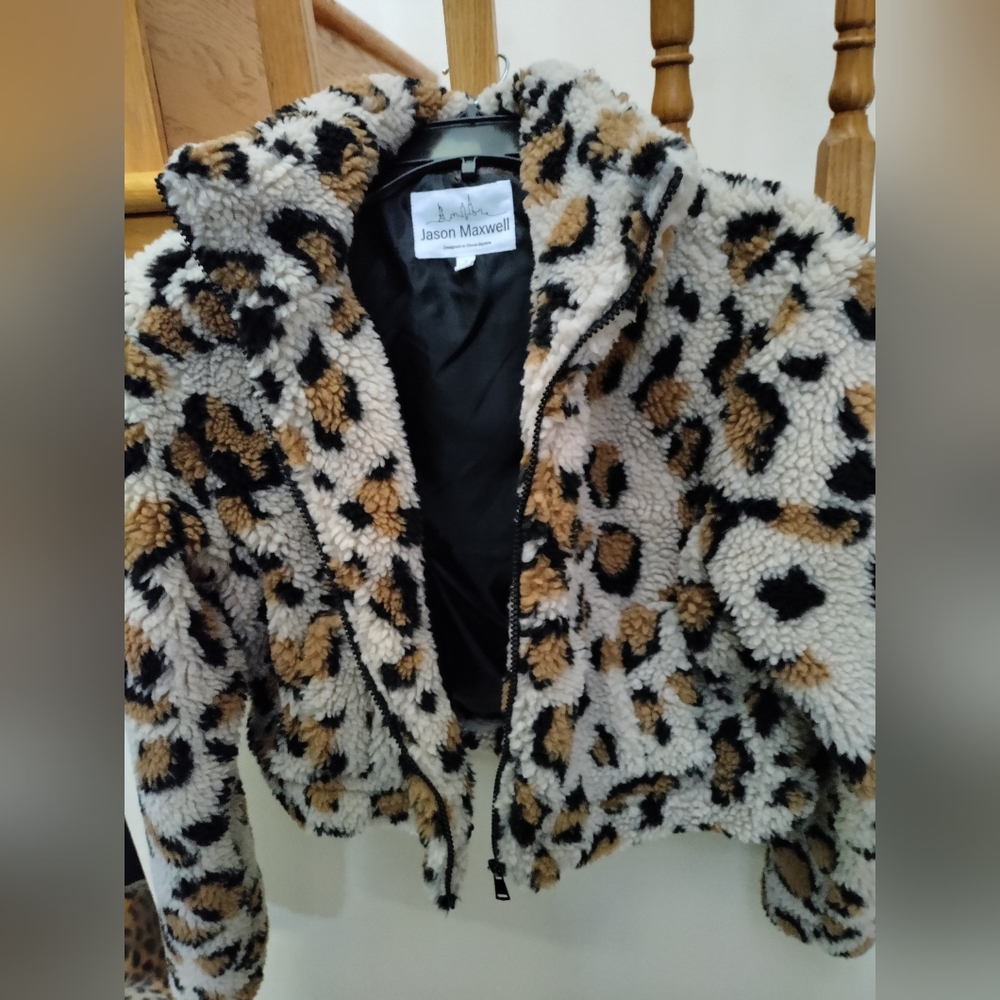 Jason Maxwell leopard jacket